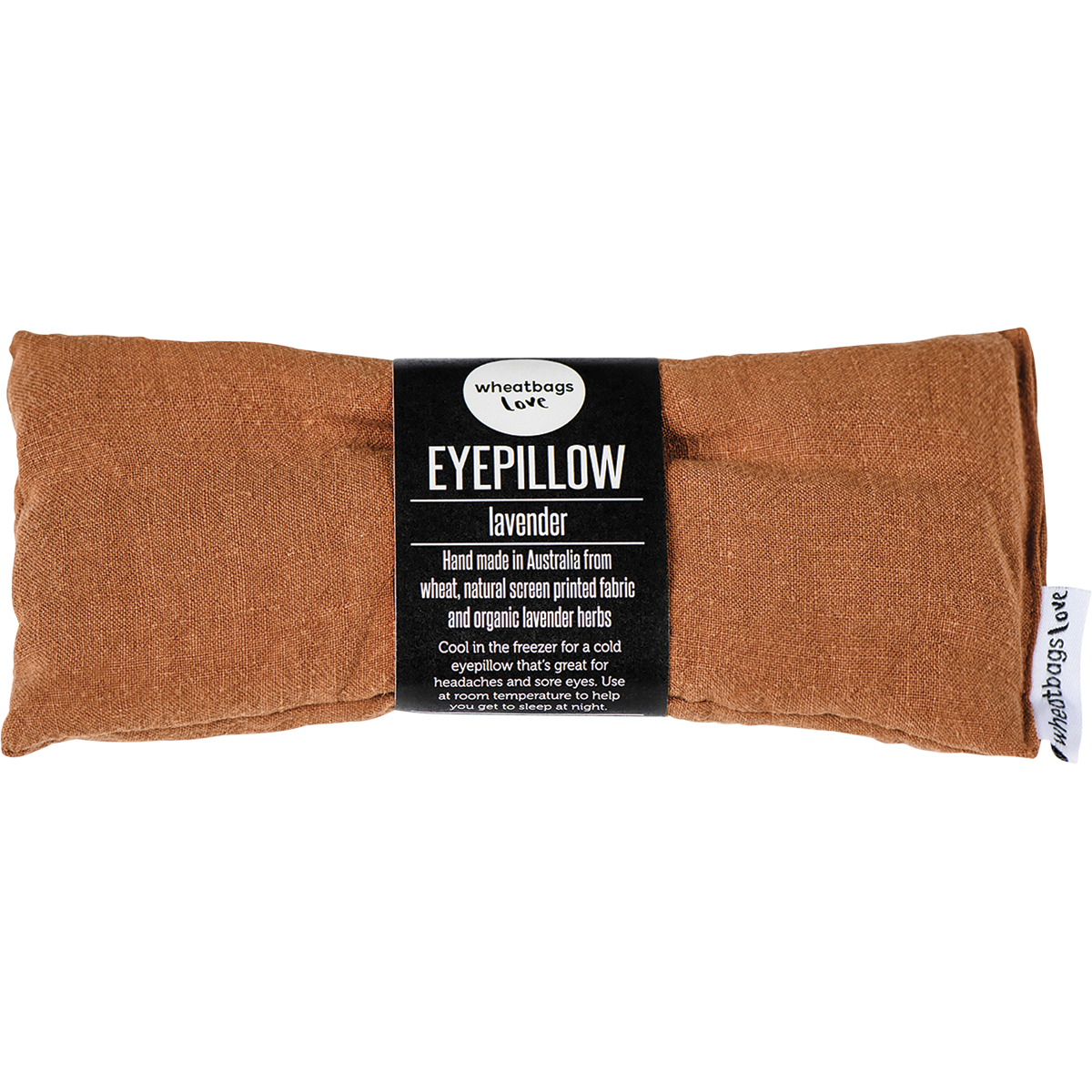 Wheatbags Love Eyepillow Luxe Linen Copper product image