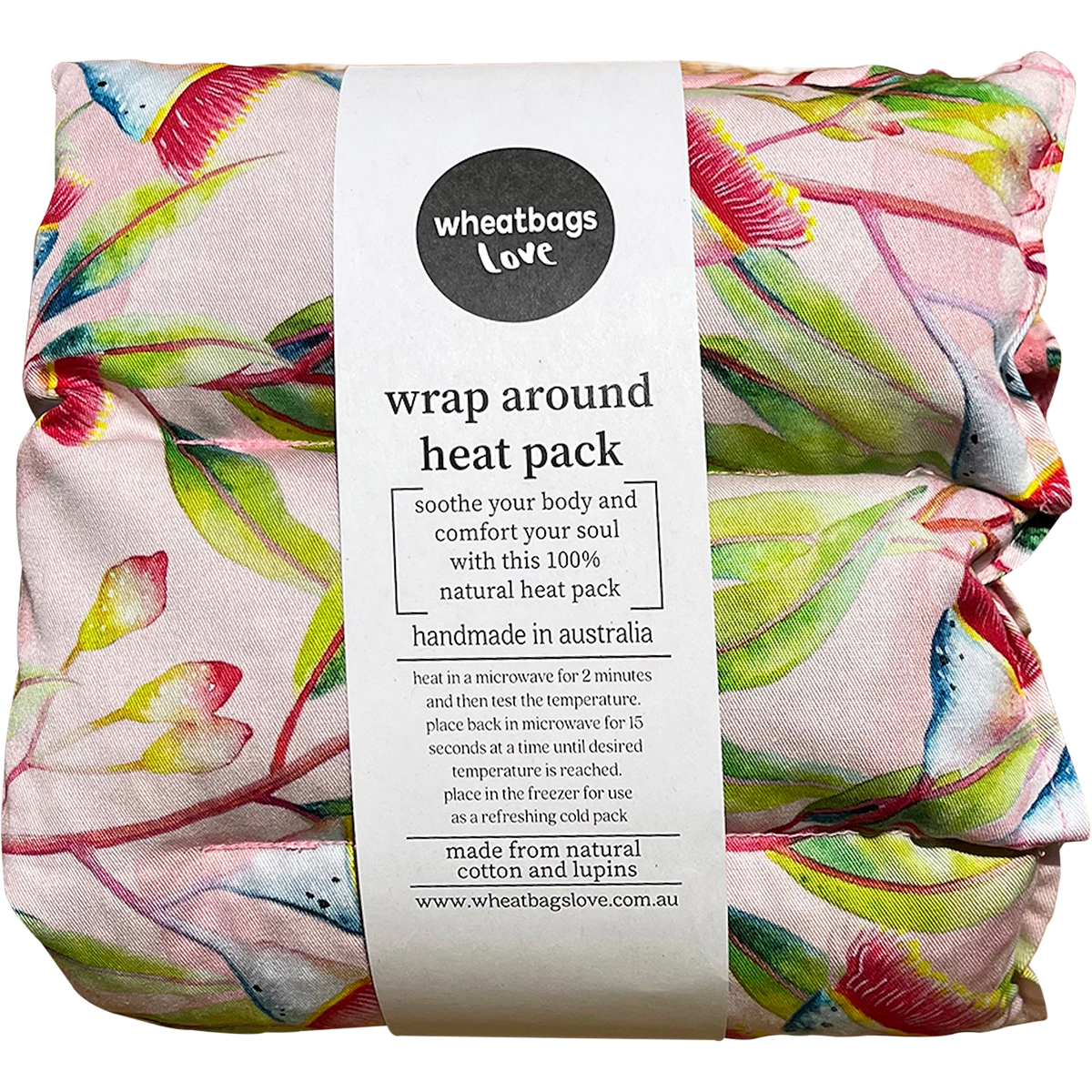 Wheatbags Love Wrap Around Heat Pack Gum Blossom alternate image