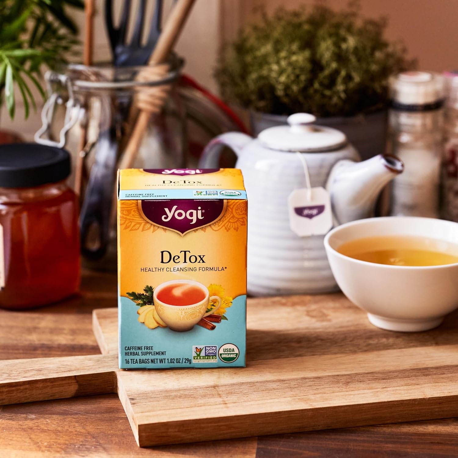Yogi Herbal Tea Bags DeTox 16pk