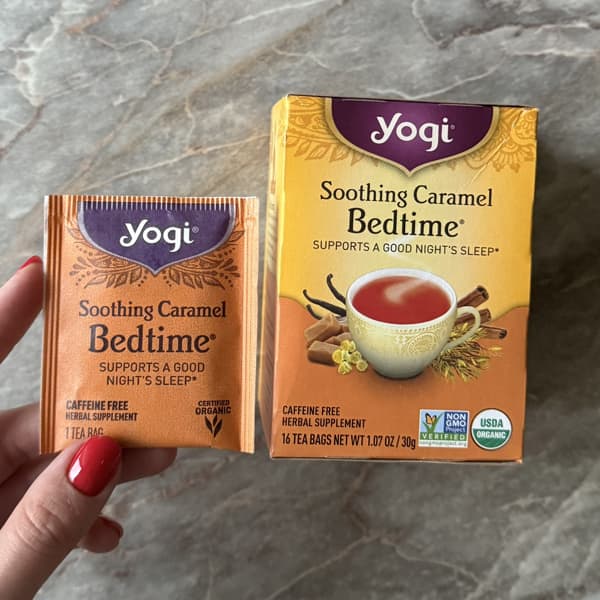 Yogi Herbal Tea Bags Soothing Caramel Bedtime 16pk
