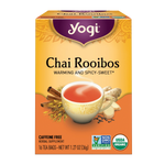 Yogi Tea Organic Tea Yogi Herbal Tea Bags Chai Rooibos 16pk