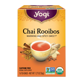 Yogi Tea Organic Tea Yogi Herbal Tea Bags Chai Rooibos 16pk