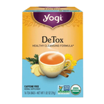Yogi Tea Organic Tea Yogi Herbal Tea Bags DeTox 16pk