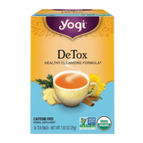Yogi Tea Organic Tea Yogi Herbal Tea Bags DeTox 16pk