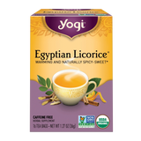 Yogi Tea Organic Tea Yogi Herbal Tea Bags Egyptian Licorice 16pk