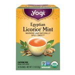 Yogi Tea Organic Tea Yogi Herbal Tea Bags Egyptian Licorice Mint 16pk