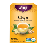Yogi Tea Organic Tea Yogi Herbal Tea Bags Ginger 16pk