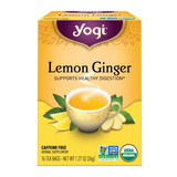 Yogi Tea Organic Tea Yogi Herbal Tea Bags Lemon Ginger 16pk