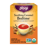Yogi Tea Organic Tea Yogi Herbal Tea Bags Soothing Caramel Bedtime 16pk