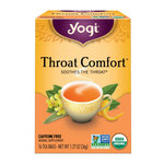 Yogi Tea Organic Tea Yogi Tea Herbal Tea Bags Throat Comfort 16pk