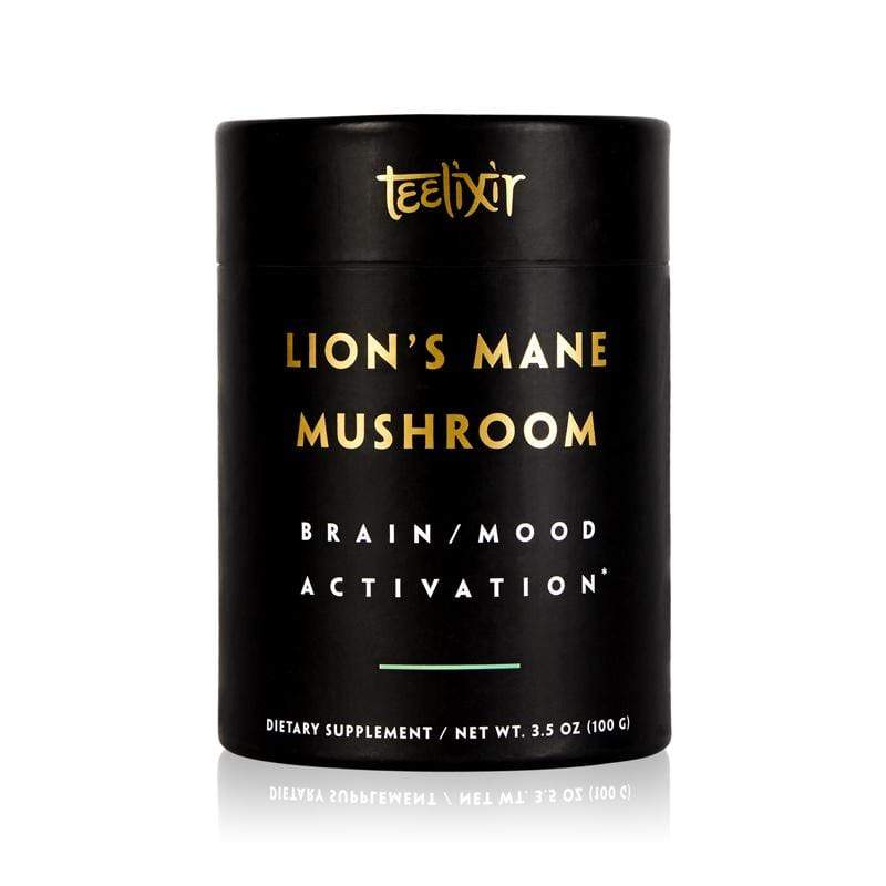 teelixir lions mane superfood mushrooms 100 grams