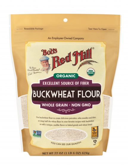 bob`s red mill buckwheat flour - organic 623g