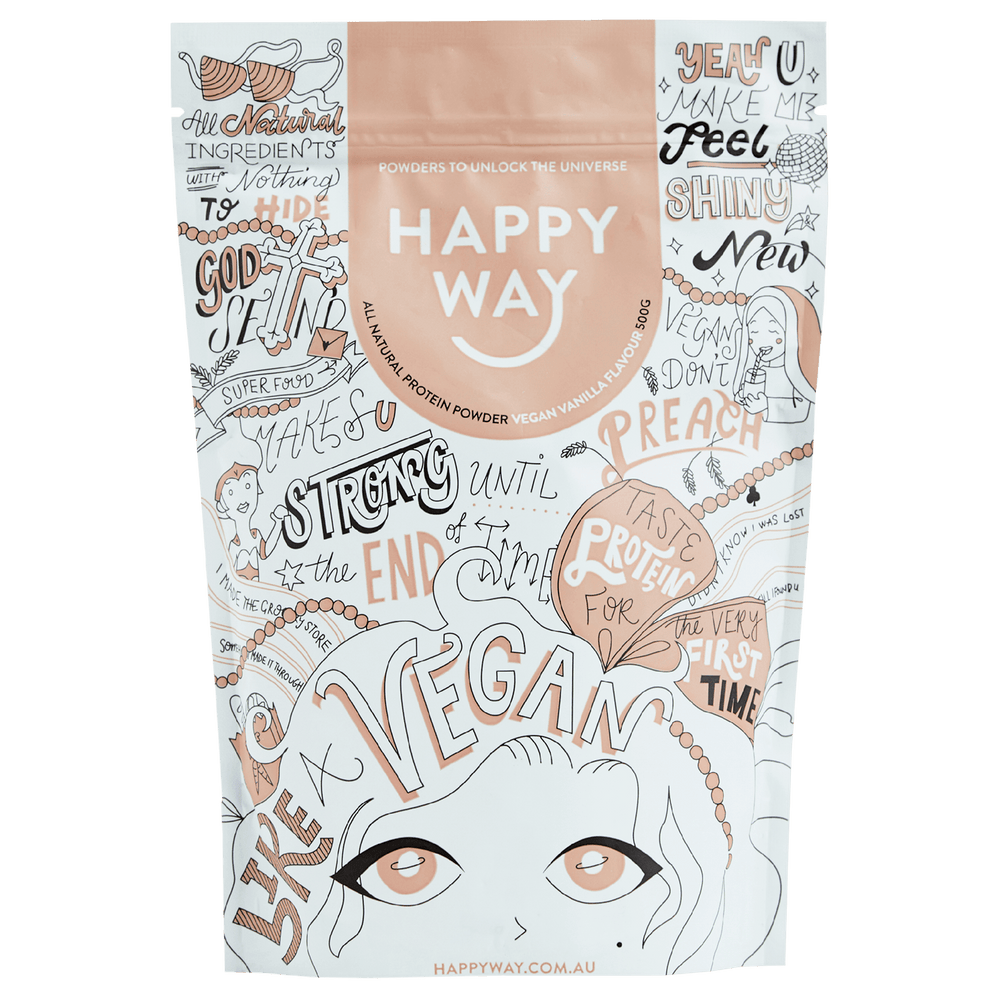 Happy Way Pea Protein Powder Vanilla