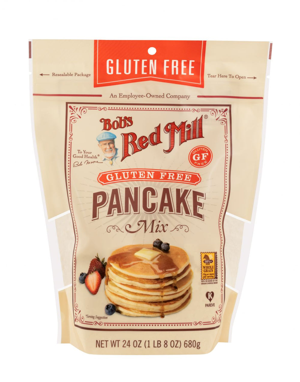 bob`s red mill pancake mix - gluten free 623g