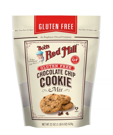 bob`s red mill choc chip cookie mix - gluten free 623g