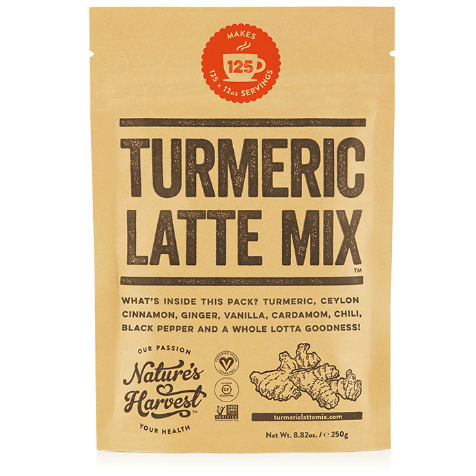 nature's harvest turmeric latte mix 250g