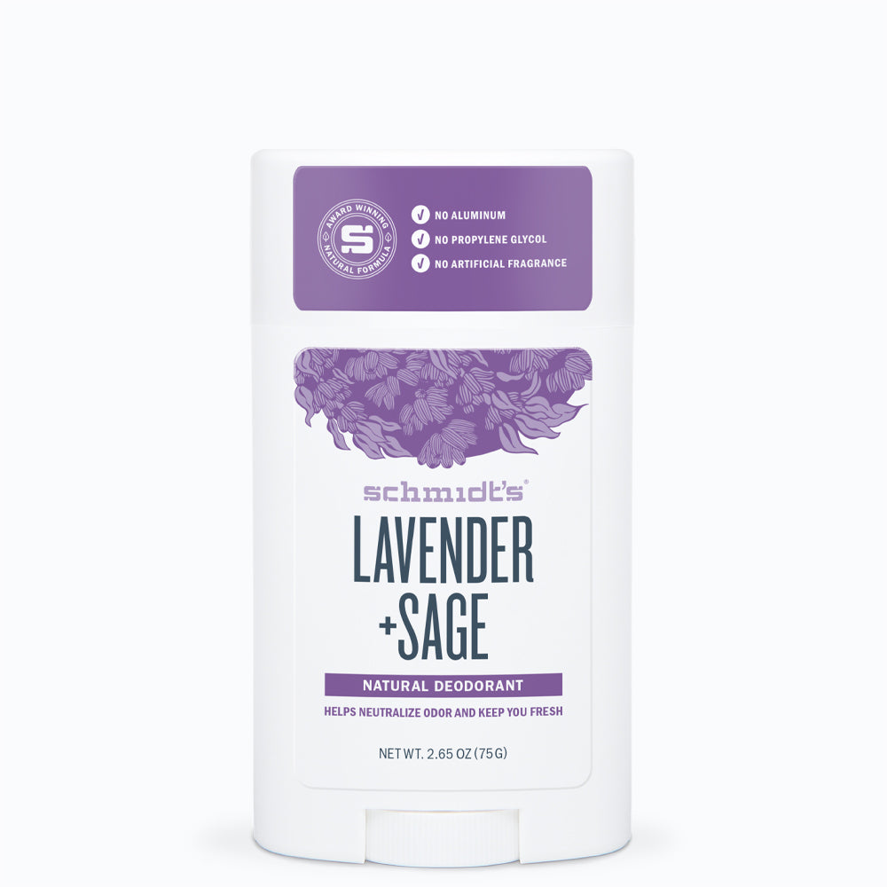 schmidt's deodorant stick 75g lavender + sage