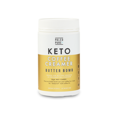 KETO Powdered Coffee Creamer - Shelf Stable Pantry Staple 