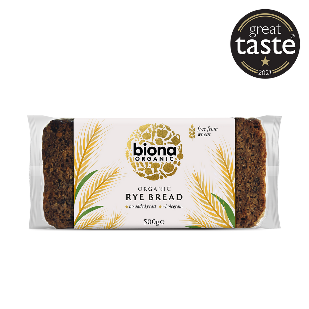 Biona Organic Rye Sprouted Seeds Bread 500g