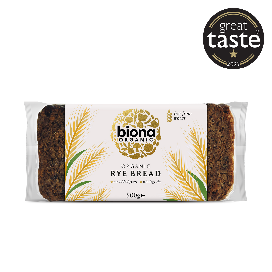 Biona Organic Rye Sprouted Seeds Bread 500g
