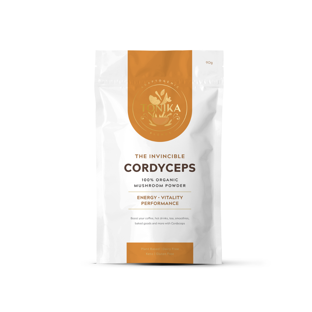 Tonika 100% Organic Mushroom Powder Cordyceps (The Invincible) 90g