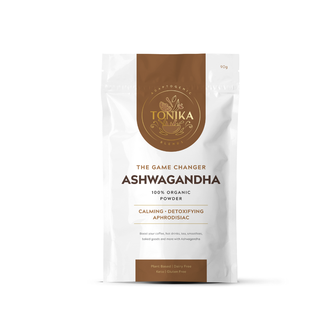 CLEARANCE Tonika 100% Organic Powder Ashwagandha (The Game Changer) 90g