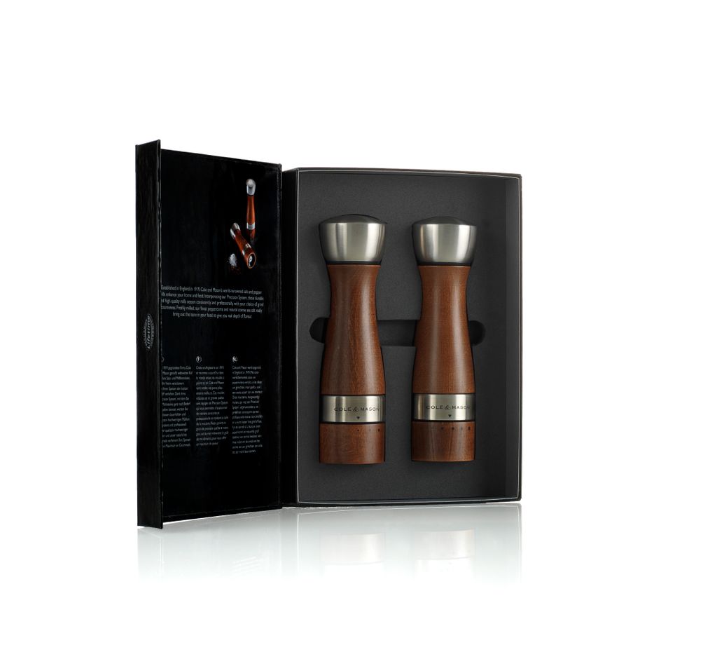 Cole & Mason COLE & MASON Oldbury Wood Salt and Pepper Grinder Set