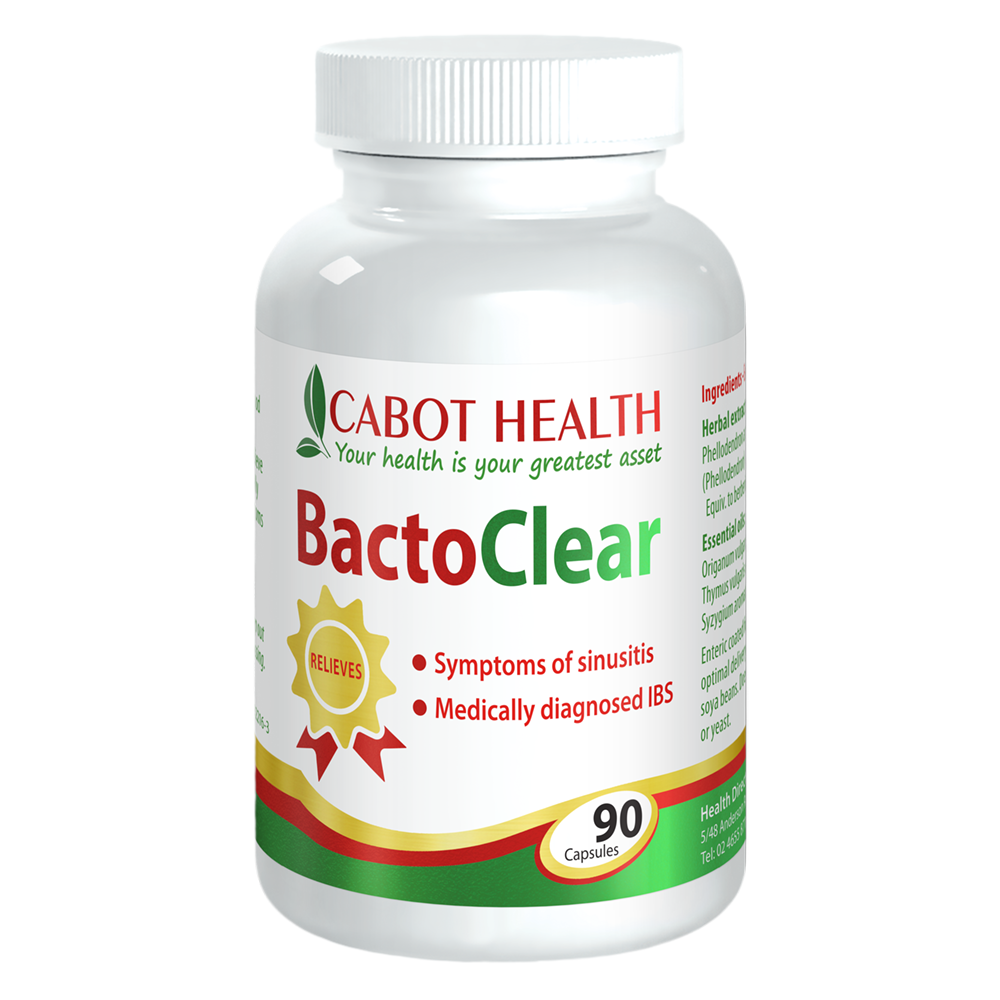 Cabot Health BactoClear Berberine 90c