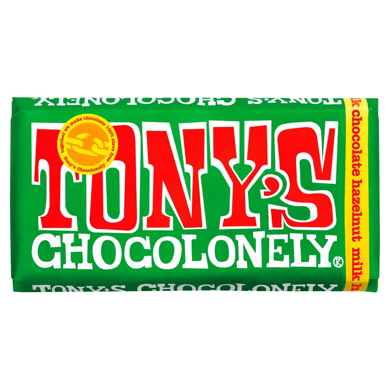 tony's chocolonely  milk hazelnut 180g