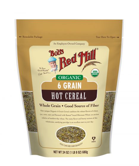 bob`s red mill 6 grain right stuff hot cereal - organic 680g