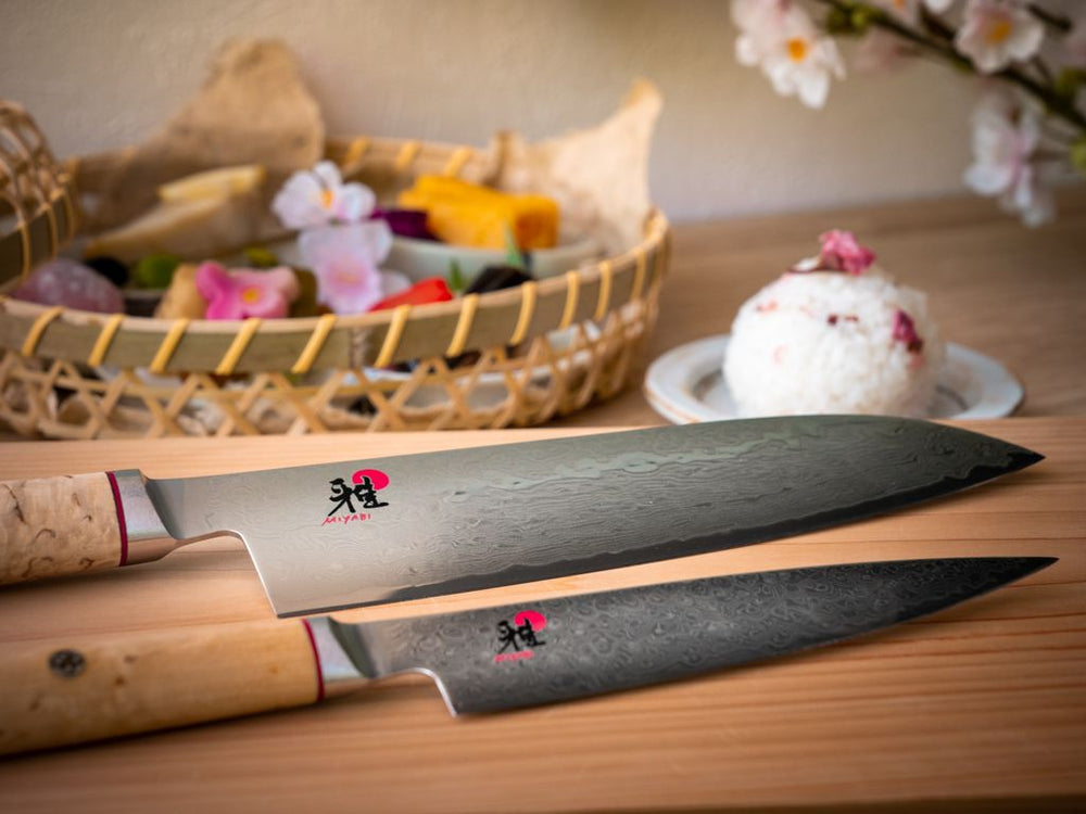 miyabi 5000mcd shotoh 13cm & santoku 18cm 2pc set 625153