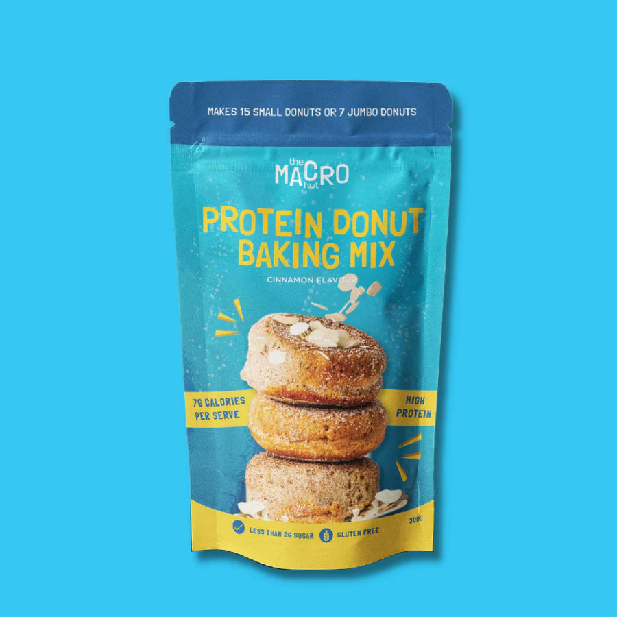 The Macro Hut Protein Donut Baking Mix Cinnamon 300g