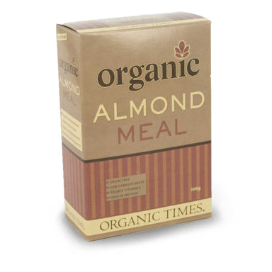 organic times almond meal 200g