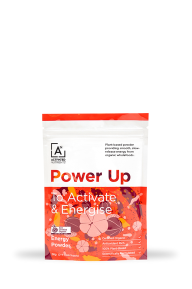 activated nutrients power up energy powder (to activate & energise) 56g 56g