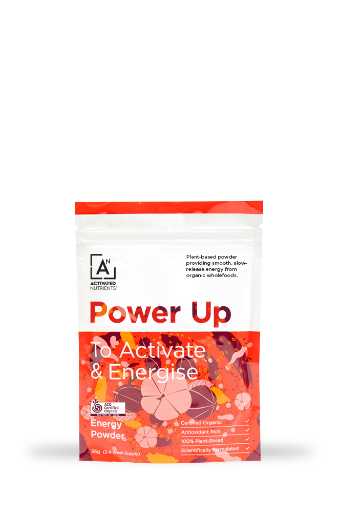 activated nutrients power up energy powder (to activate & energise) 56g 56g