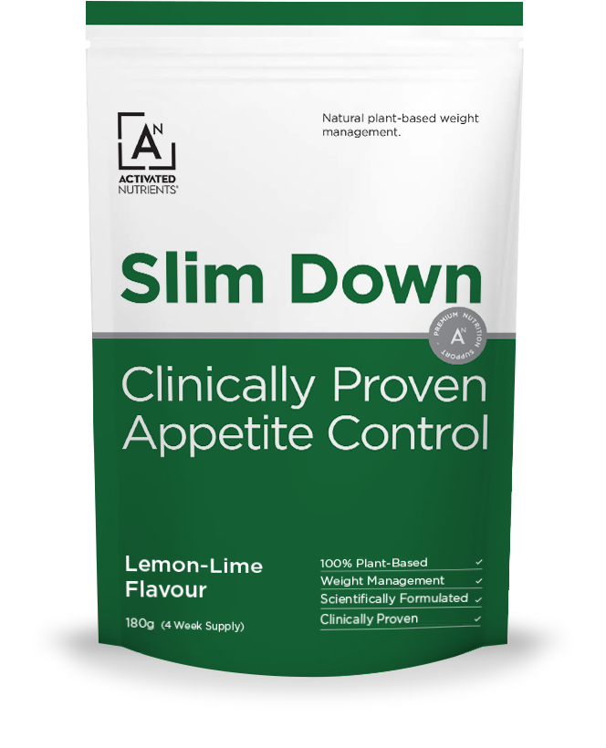 activated nutrients slim down (clinically proven appetite control) lemon-lime 180g