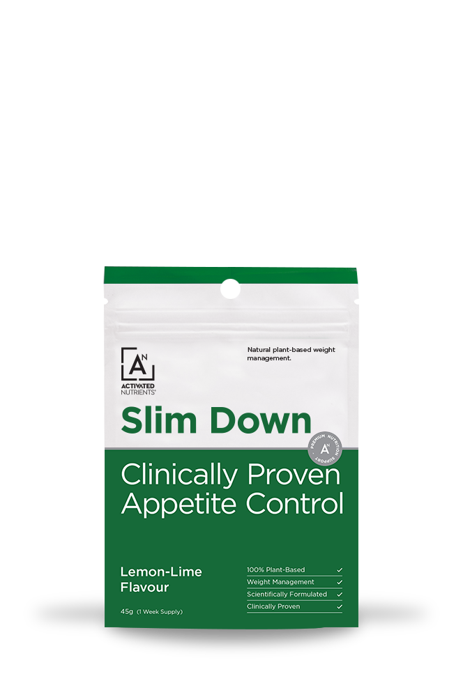 activated nutrients slim down (clinically proven appetite control) lemon-lime 45g