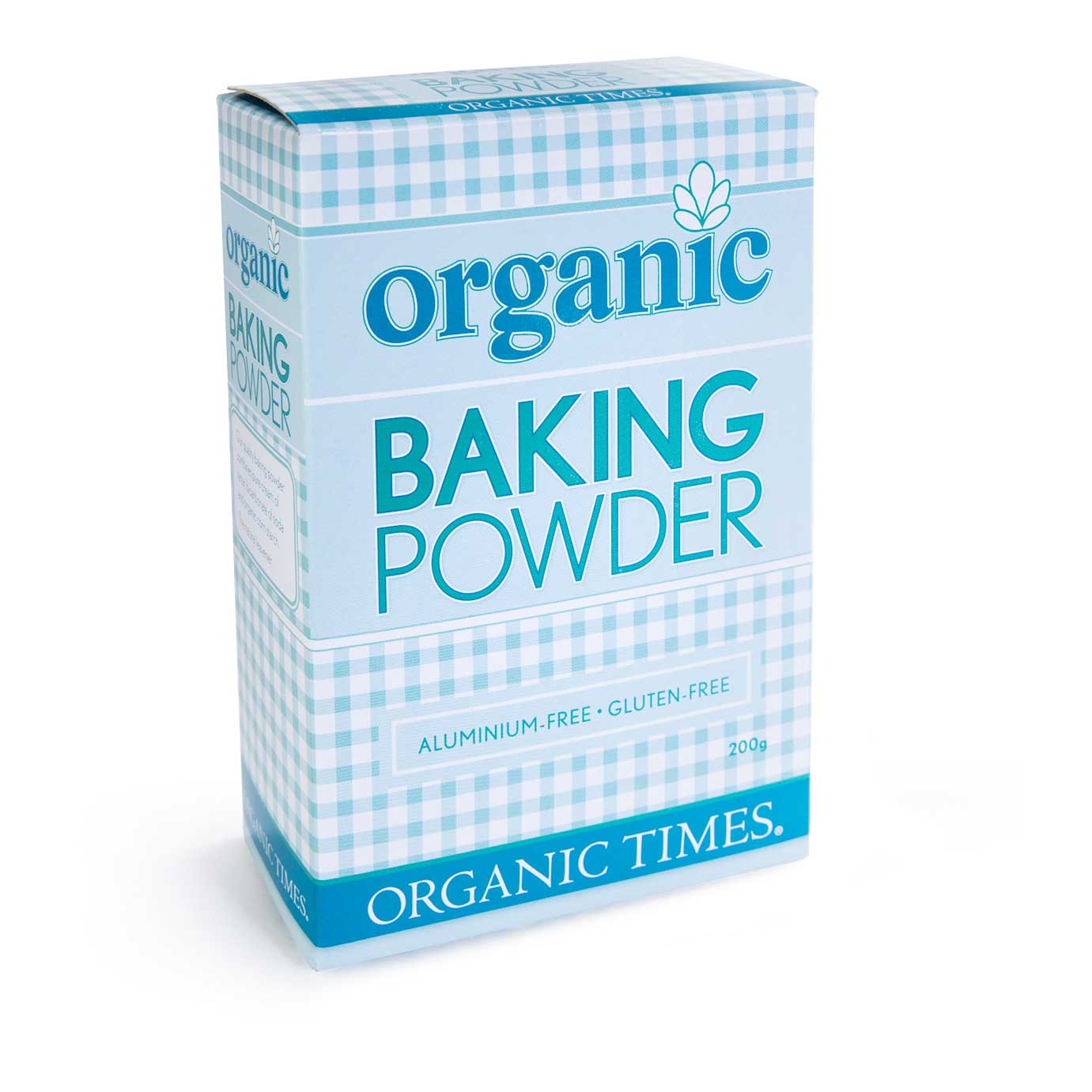 organic times  baking powder 200g