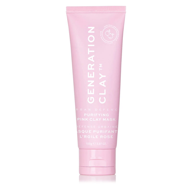 generation clay purifying pink clay mask tube 100g