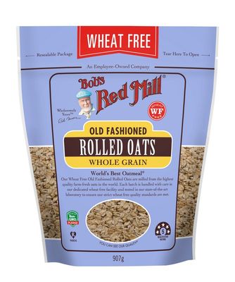 bob`s red mill rolled oats pure wheat free 907g