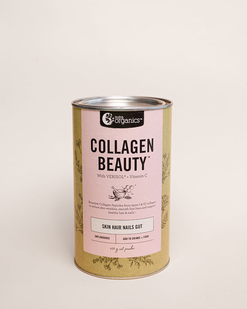 Nutra Organics Collagen Beauty with Verisol + Vitamin C Unflavoured