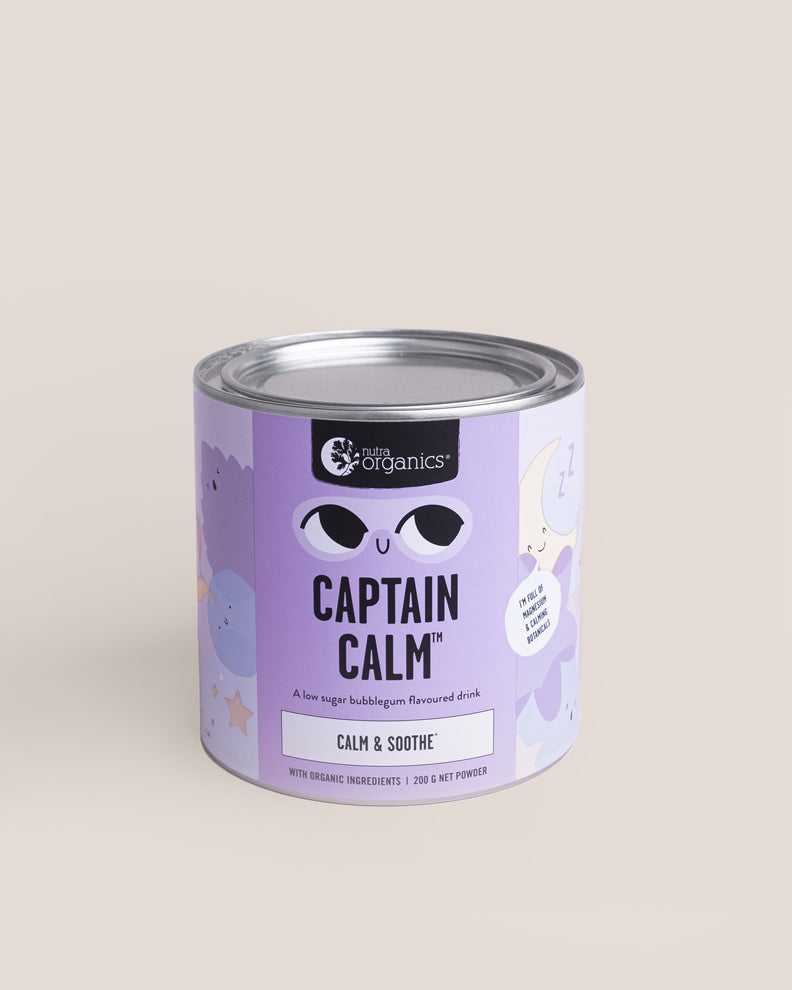 Nutra Organics Organic Captain Calm (Calm & Soothe) Bubblegum 200g
