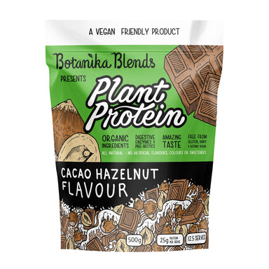 flash sale botanika blends plant protein cacao hazelnut 500gms 500g
