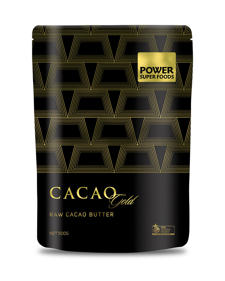 Power Super Foods Raw Organic Cacao Butter Chunks