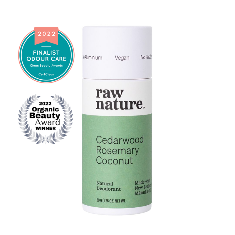 Raw Nature Deodorant Cedarwood + Rosemary 50g