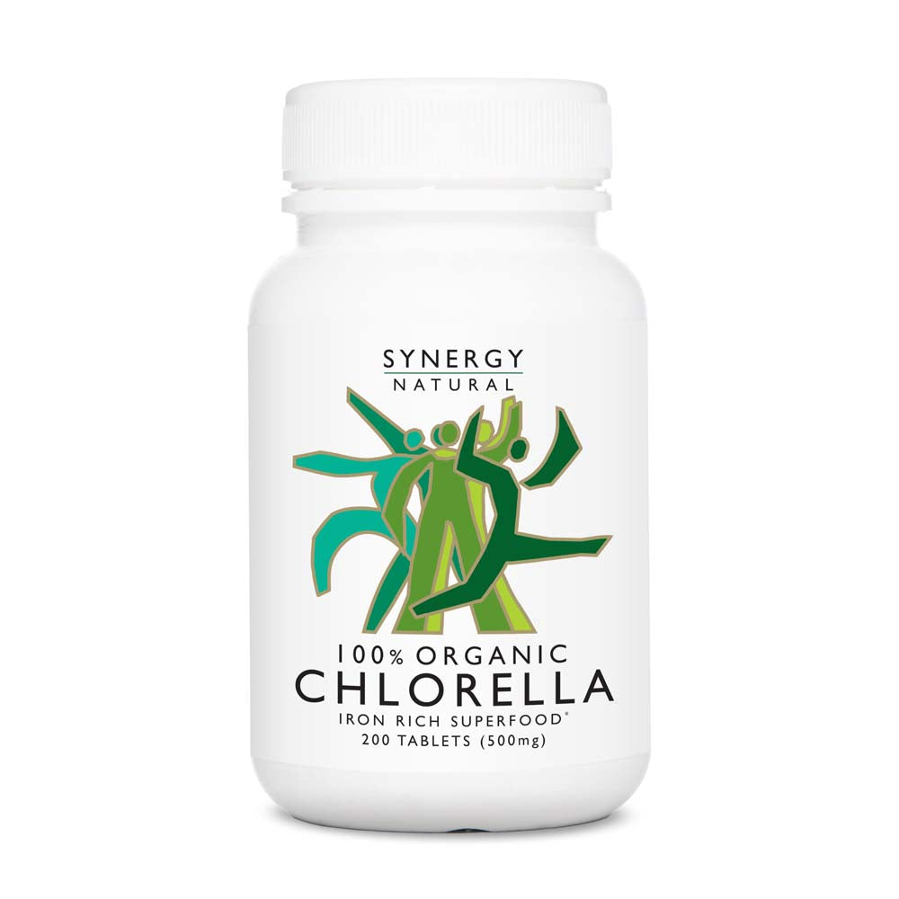 Synergy Natural Organic Chlorella Tablets 500mg