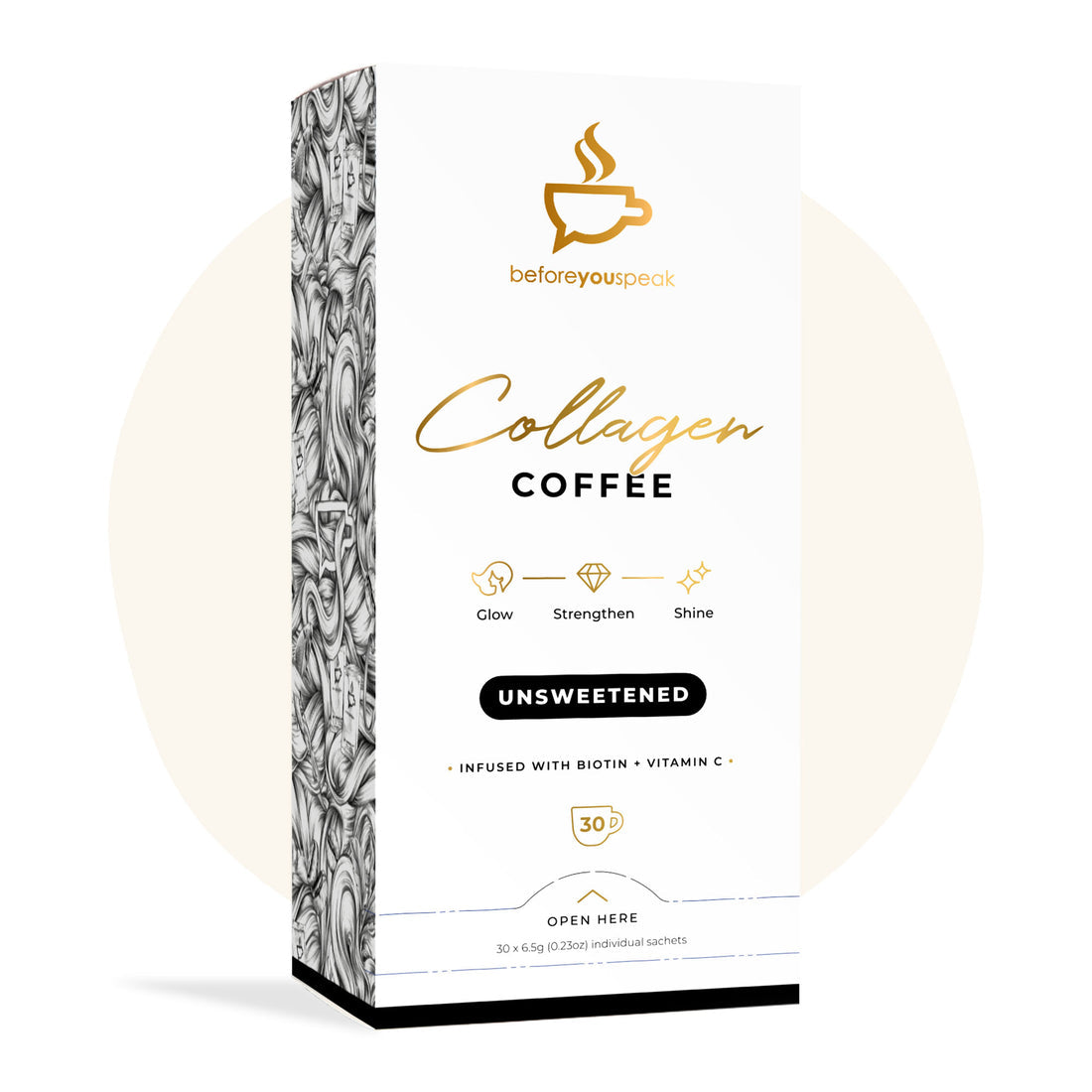 Before You Speak Collagen Coffee Unsweetened