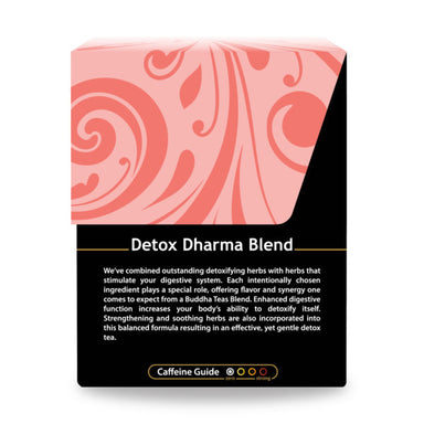 buddha teas organic herbal detox dharma blend 18 sachets