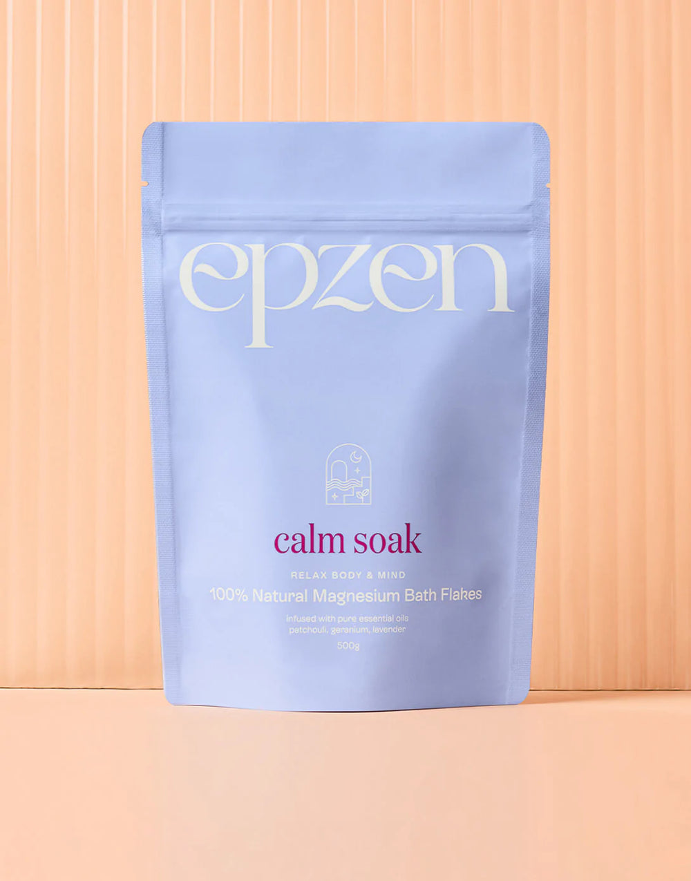 Epzen Magnesium Bath Flakes Calm Soak 500g