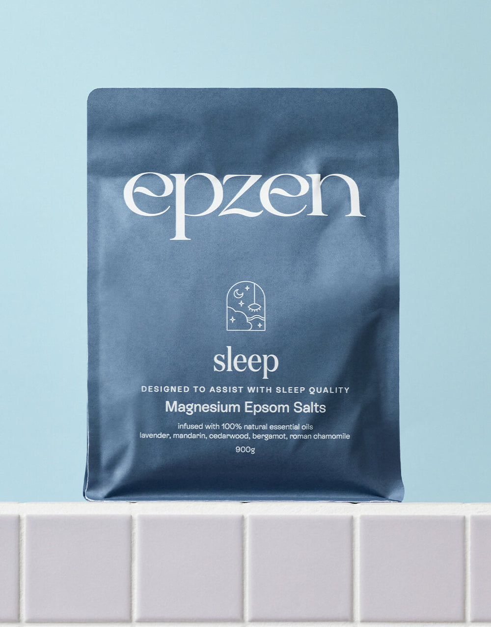 Epzen Magnesium Bath Crystals Sleep 900g